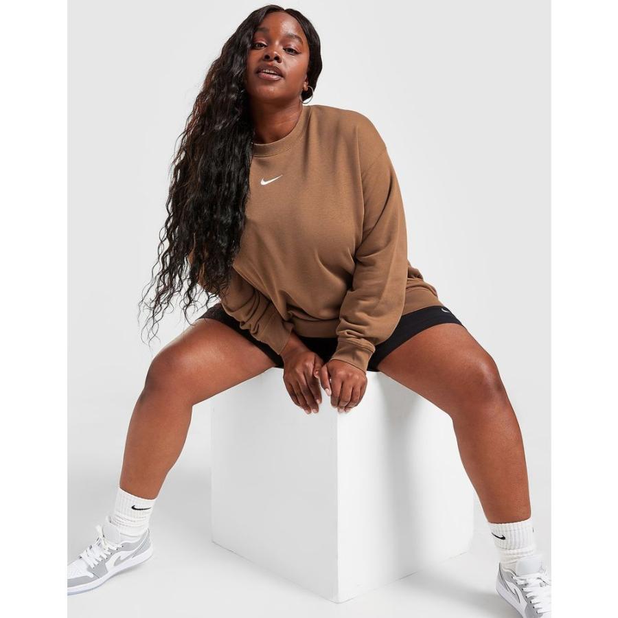 国内配送 トップス 大きいサイズ スウェット トレーナー レディース Nike ナイキ トップス レディース スウェット トレーナー ナイキ Nike Trend White Sweatshirt Boyfriend Size Plus Fleece トップス Meorboston Org