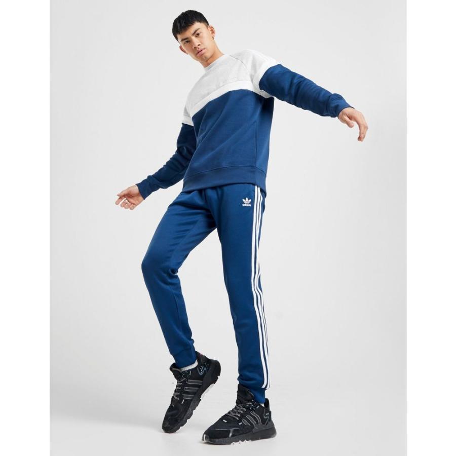 adidas originals track pants blue