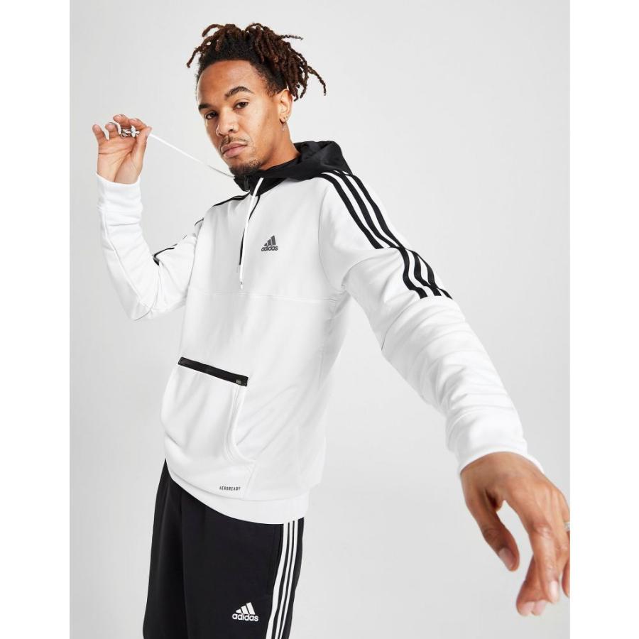 公式 アディダス Adidas メンズ サッカー パーカー トップス Match 1 2 Zip Football Hoodie White 数量は多 Www Muslimaidusa Org