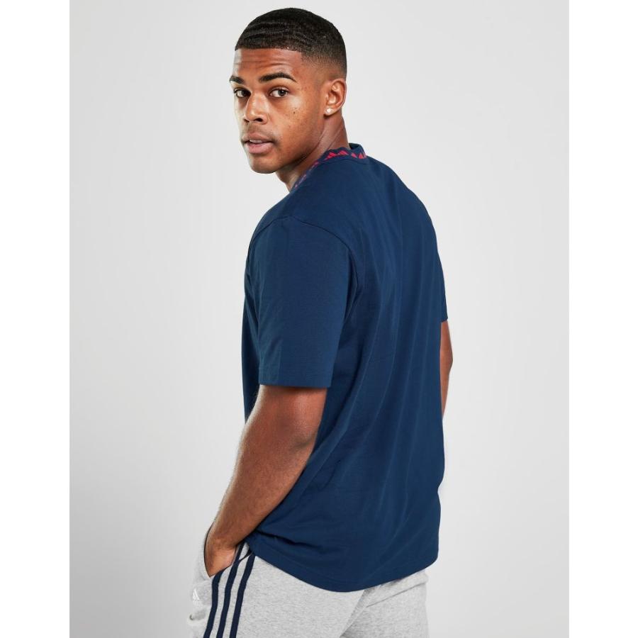 新到着 Adidas アディダス Blue T Shirt Icon Fc Arsenal トップス メンズ Adidas アディダス トップス メンズ トップス