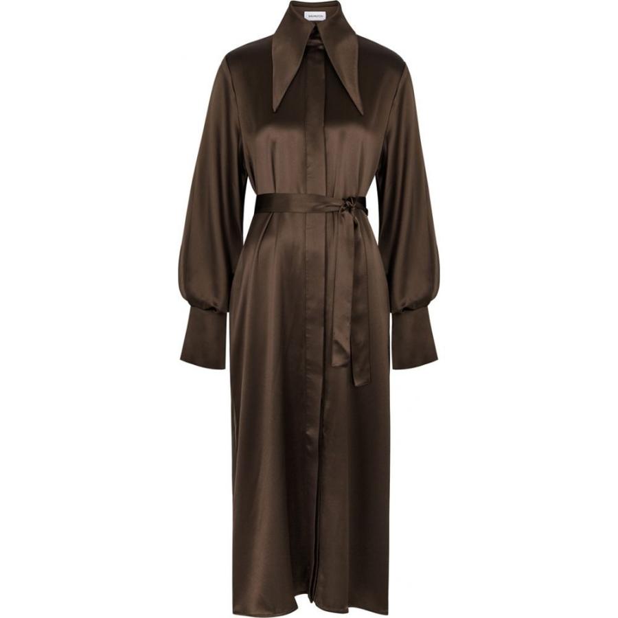 ラッピング無料 シックスティーン アーリントン 16 Arlington レディース ワンピース シャツワンピース ワンピース ドレス Namika Chocolate Satin Shirt Dress Brown Dy Ff0d9d6ca3 フェルマート Fermart 2号店 通販 Yahoo ショッピング 即納特典付き Www