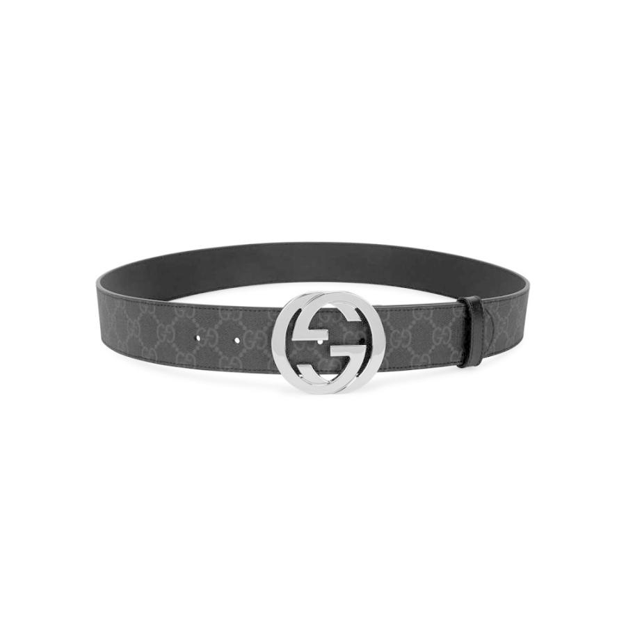 レビューで送料無料 Gucci グッチ ベルト メンズ ファッション小物 グッチ Gucci メンズ ベルト Gg Black Monogrammed Belt Black 財布 帽子 ファッション小物 Smssvg Org