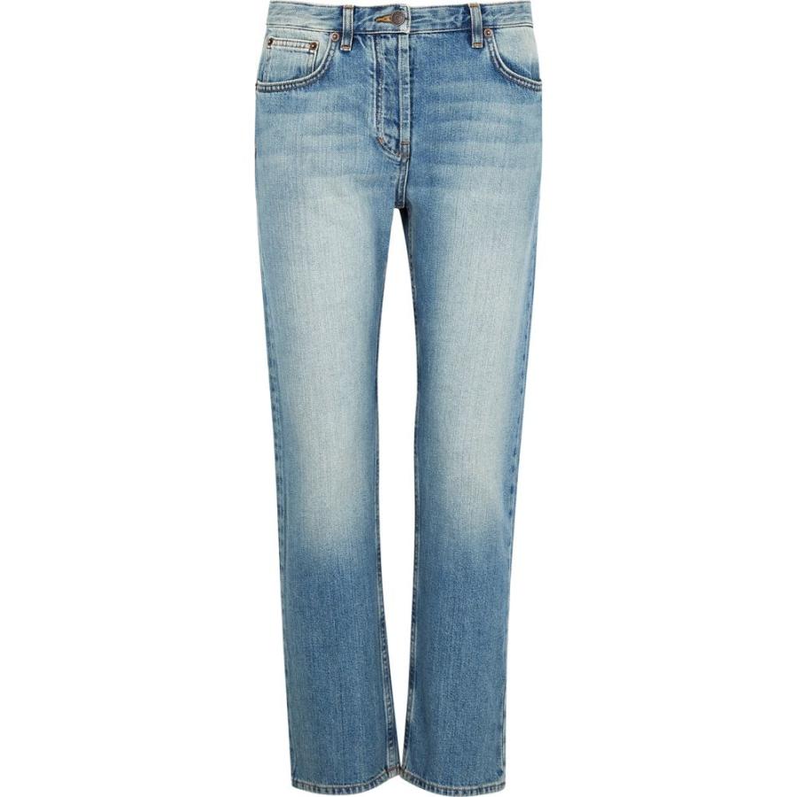安いそれに目立つ ザ ロウ The Row レディース ジーンズ デニム ボトムス パンツ Ashland Blue Straight Leg Jeans Blue 新着商品 Teslaimagem Com Br