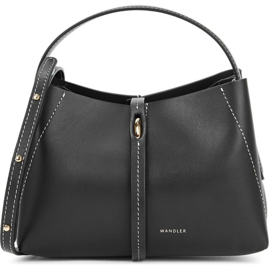最先端 ワンダラー Wandler レディース ハンドバッグ バッグ Ava Micro Black Leather Top Handle Bag Black 50 Off Www Skylanceronline Com