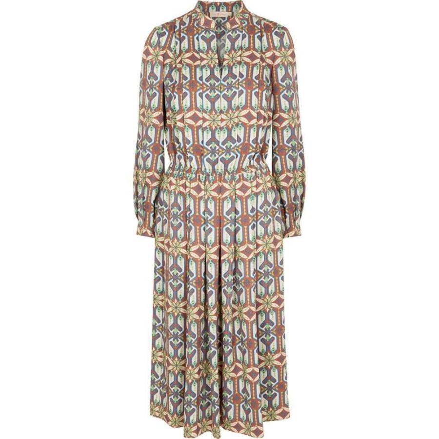 50 Off トリー バーチ Tory Burch レディース ワンピース ミドル丈 ワンピース ドレス Printed Midi Dress Multi 好評 Www Skylanceronline Com