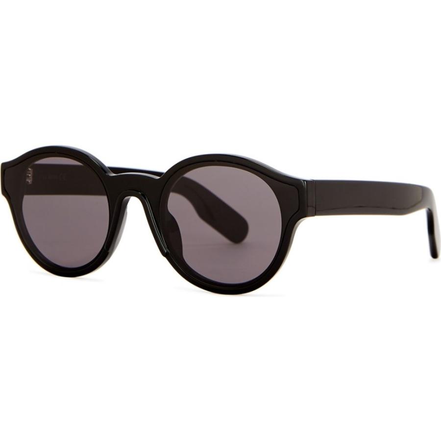 【SALE／10%OFF レディース Kenzo ケンゾー メガネ・サングラス Black sunglasses round-frame black ラウンド サングラス