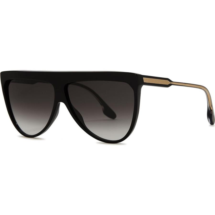 激安ブランド ヴィクトリア ベッカム Victoria Beckham レディース メガネ サングラス Black D Frame Sunglasses Black 送料込 Ars Com Ve
