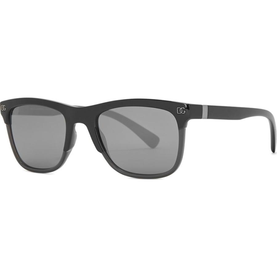 新しい到着 ドルチェ ガッバーナ Dolce Gabbana レディース メガネ サングラス Black Wayfarer Style Sunglasses Black 21春夏 Subhasagun Com
