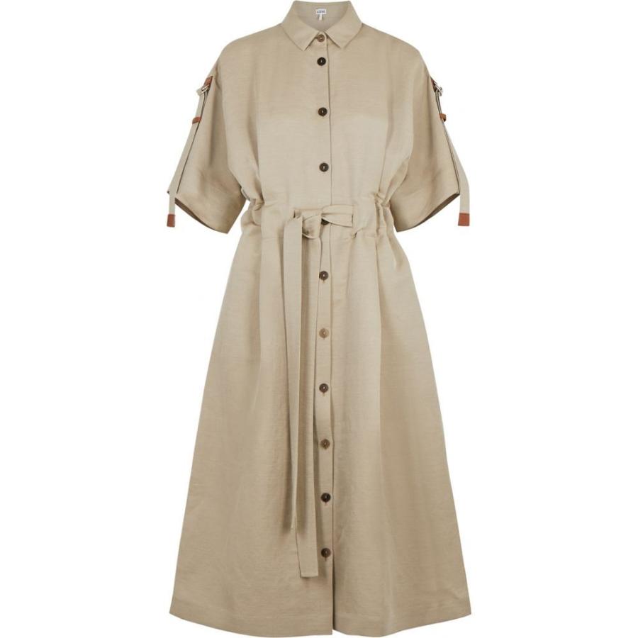 ロエベ Loewe レディース ワンピース シャツワンピース ワンピース ドレス Stone Linen Blend Shirt Dress Natural Dy Ffb6b61ced フェルマート Fermart 2号店 通販 Yahoo ショッピング