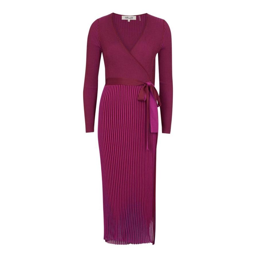 完璧 ワンピース レディース Furstenberg Von Diane ファステンバーグ フォン ダイアン ファステンバーグ フォン ダイアン Furstenberg Von Diane ラップドレス Red Dress Wrap Ribbed Knit Two Tone Dara ワンピース ドレス ワンピース チュニック Smssvg Org
