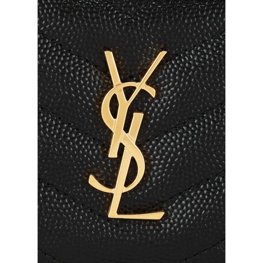 Laurent カードケース 名刺入れ イヴ Black Idカードケース レディース Saint カードホルダー レディース Card Leather Saint Black サンローラン Fermart Holder Dy Ffd8ed7fac フェルマート 2号店