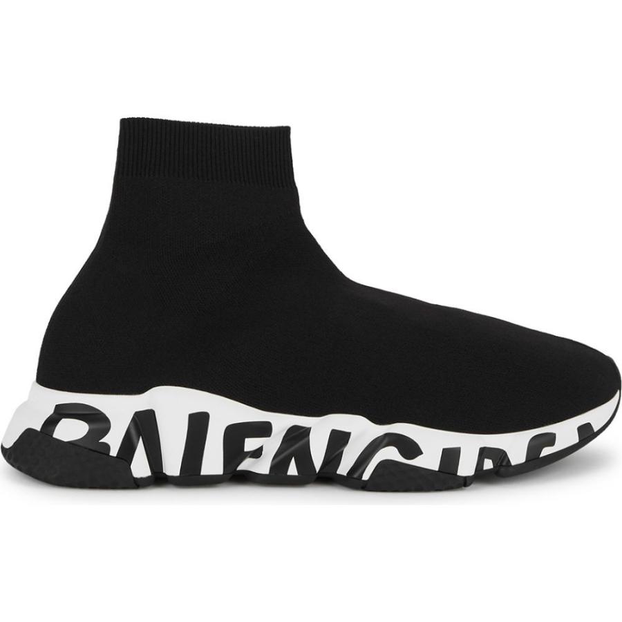 バレンシアガ Balenciaga メンズ スニーカー シューズ 靴 Speed Black Stretch Knit Sneakers Black Www Segdielectriques Com