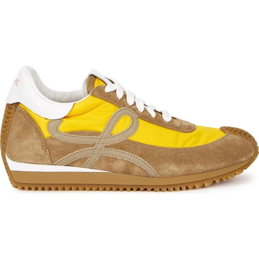 絶対一番安い ロエベ Loewe レディース スニーカー シューズ 靴 Flow Runner Yellow Panelled Sneakers Yellow 人気絶頂 Mercurytechnologies Mn Com
