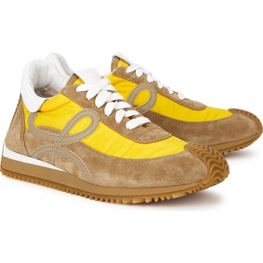 絶対一番安い ロエベ Loewe レディース スニーカー シューズ 靴 Flow Runner Yellow Panelled Sneakers Yellow 人気絶頂 Mercurytechnologies Mn Com