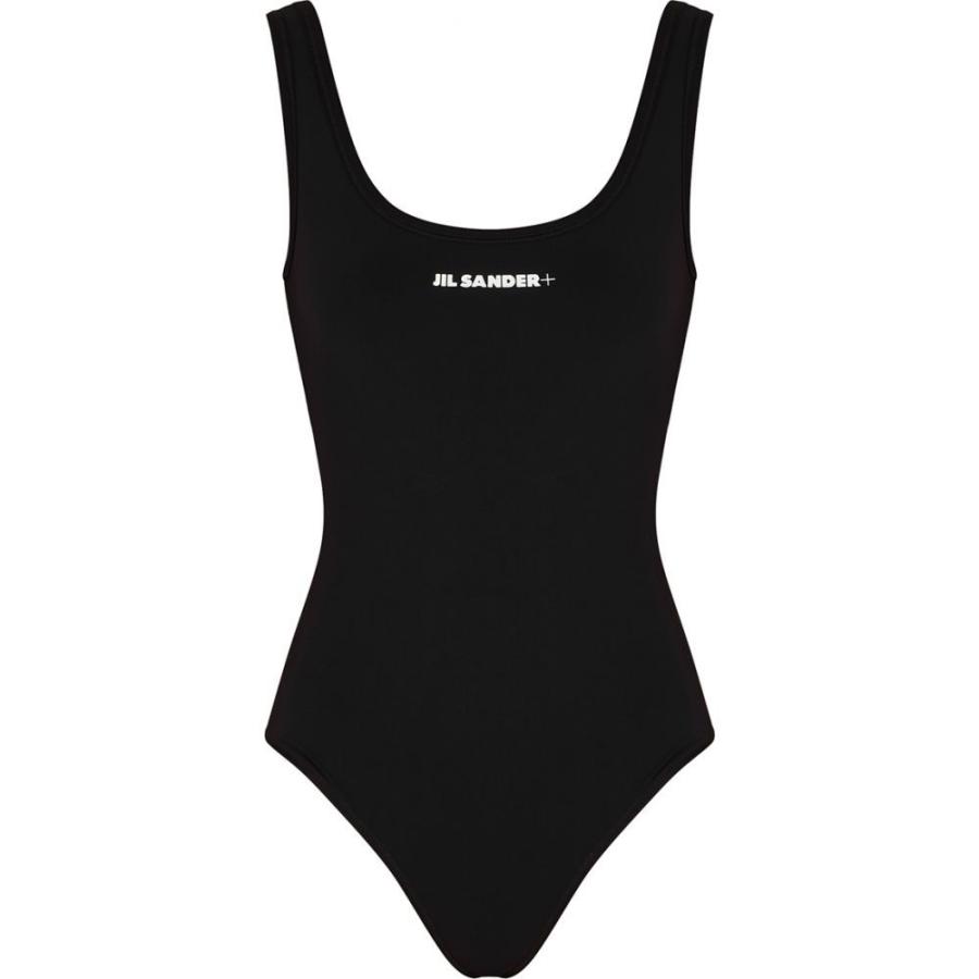 ジル サンダー ファッション Jil Sander Swimsuit レディース ワンピース ワンピース 水着 ビーチウェア Black Logo Swimsuit Black