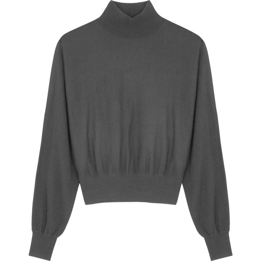 在庫処分特価 アリス アンド オリビア Alice Olivia レディース ニット セーター トップス Dia Black Wool Blend Jumper Black 日本製 Etechnologies Shop