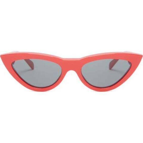 celine red cat eye sunglasses
