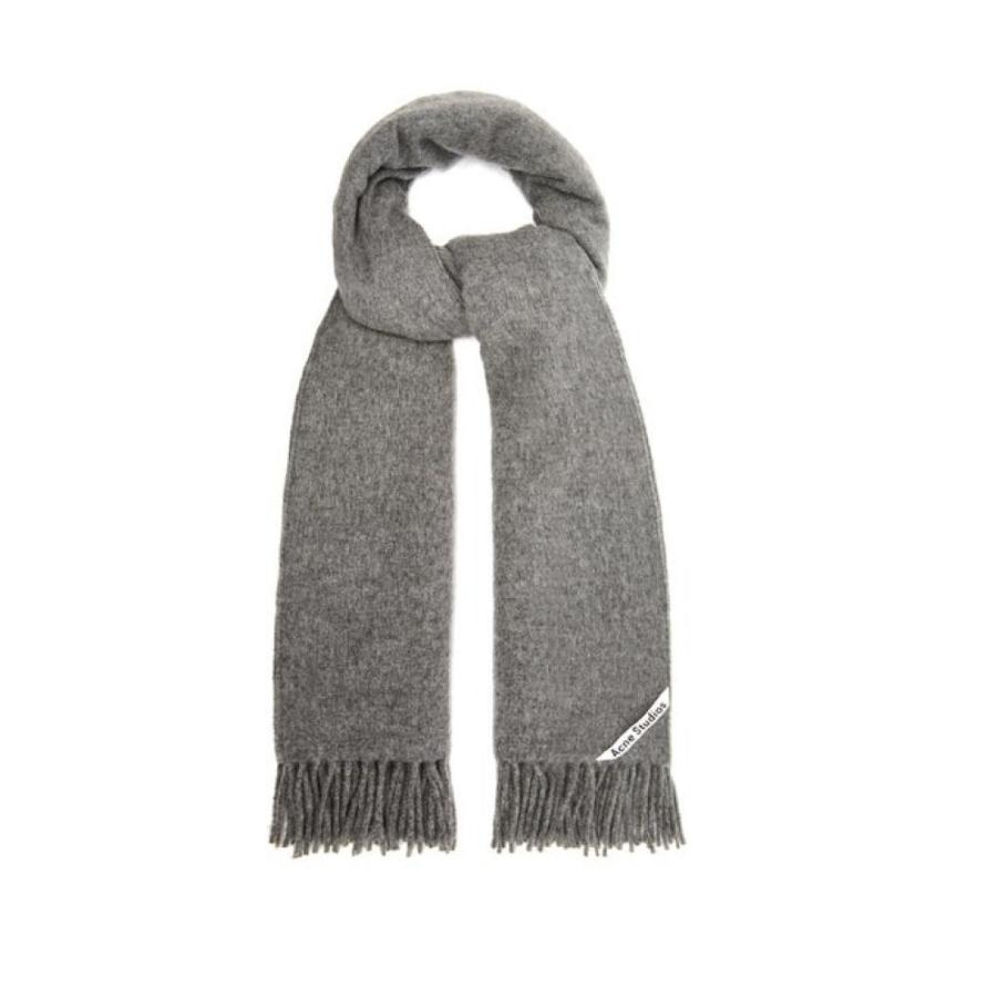 アクネ ストゥディオズ Acne Studios メンズ マフラー スカーフ ストール Canada Wool Scarf Grey Cmakickoff Co Uk