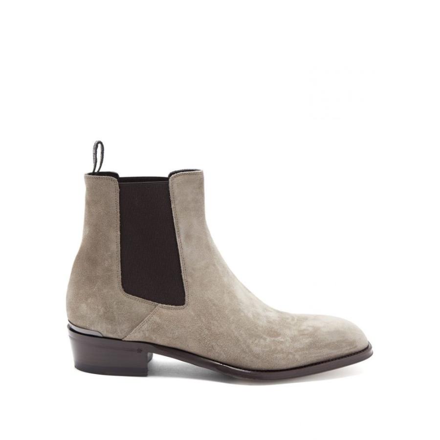 アレキサンダー マックイーン Alexander Mcqueen メンズ ブーツ チェルシーブーツ シューズ 靴 Suede Chelsea Boots Grey Fouladban Com Index Php