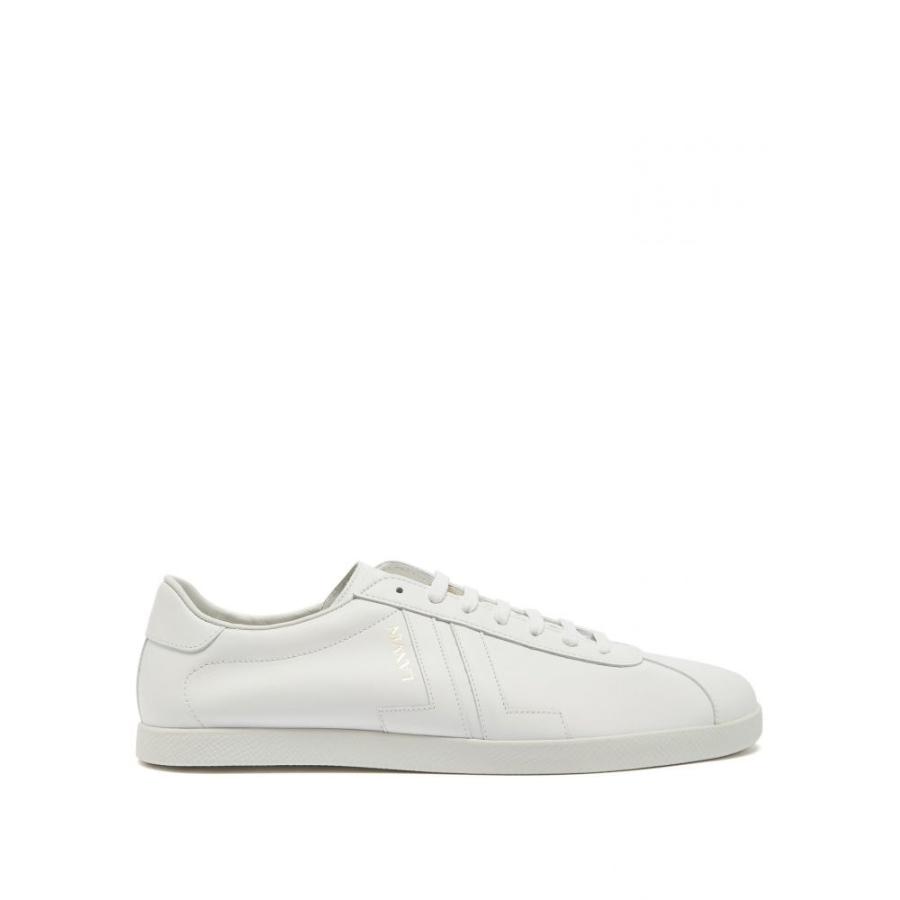 ランバン Lanvin メンズ スニーカー シューズ 靴 Jl Leather Trainers White Www Generalpico Gov Ar