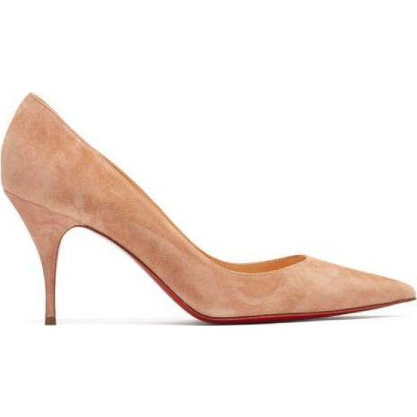 クリスチャン ルブタン Christian Louboutin レディース パンプス シューズ 靴 Clare 80 Suede Pumps Pink Rsuwilliambooth Com