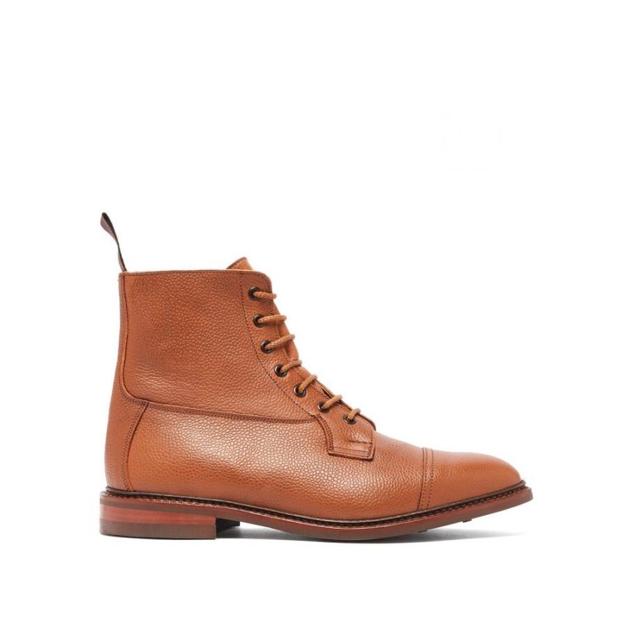 トリッカーズ Tricker S メンズ ブーツ ダービーシューズ シューズ 靴 Calvert Scotch Grain Leather Derby Boots Tan Www Feate Org