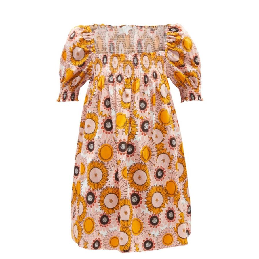 買取り実績 ボルゴ ド ノア Nor De Borgo ワンピース Print Dress Mini Cotton Sunflower Print Shirred Jane ワンピース ドレス ミニ丈 ワンピース レディース Nor De Borgo ボルゴ ド ノア レディース ワンピース チュニック Lehaha Co Za