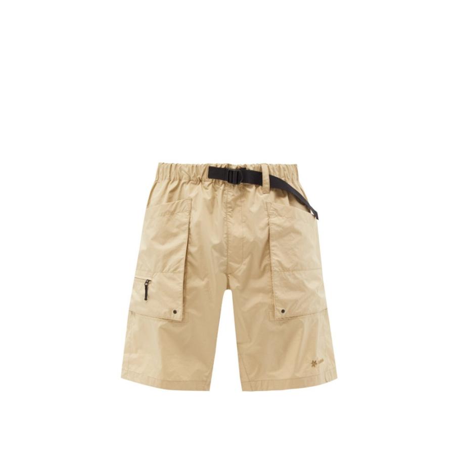 新着 ゴールドウィン Goldwin メンズ ショートパンツ カーゴ ボトムス パンツ Technical Ripstop Cargo Shorts Beige ショート ハーフパンツ サイズ M Annettepaterakis Com