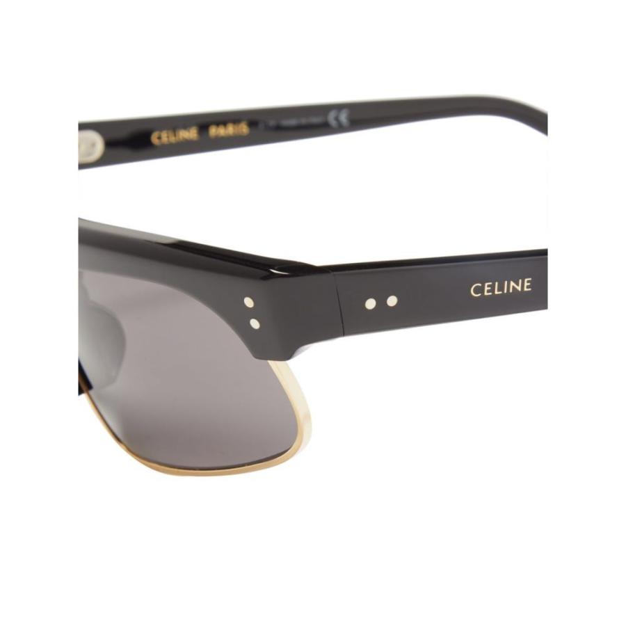 大人の上質 セリーヌ メンズ メガネ サングラス セリーヌ Eyewear Celine Celine Black Sunglasses Metal And Acetate Rectangular Browline メガネ サングラス メンズ Eyewear 財布 帽子 ファッション小物 Icmcmasjid Org