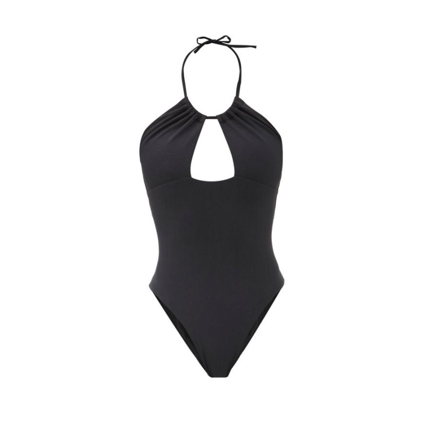 激安正規品 ワンピース レディース Cristina Sara クリスティーナ サラ 水着 ビーチウェア Black Swimsuit Cutout Halterneck Playa ワンピース サイズ Xs Garces Org