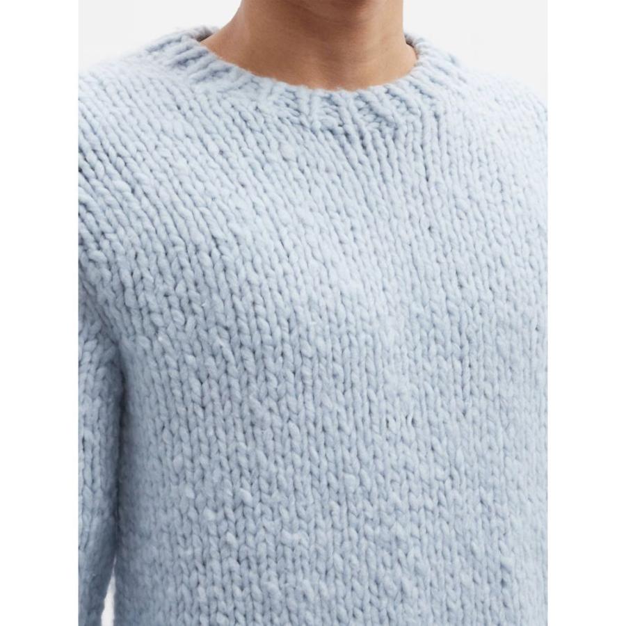 ガブリエラ ハースト Gabriela Hearst メンズ ニット・セーター トップス Lawrence cashmere sweater Blue｜fermart2-store｜04