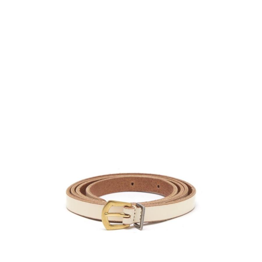 サンローラン ベルト Saint Laurent メンズ ベルト Raw Edge Leather Belt Laurent Raw Edge 2号