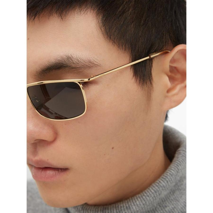 高速配送 メンズ メガネ サングラス セリーヌ Eyewear Celine セリーヌ Metallic Sunglasses Metal Rectangular メガネ サングラス メンズ Eyewear Celine 財布 帽子 ファッション小物