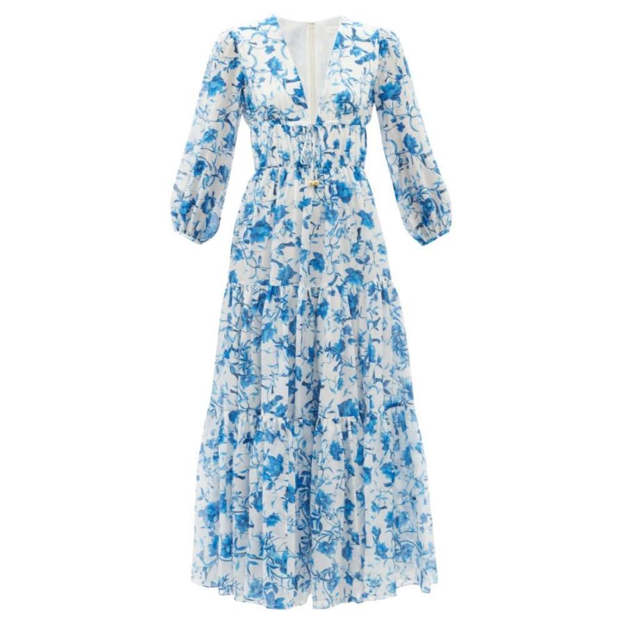 新作 Borgo De Nor ノア ド ボルゴ ワンピース レディース ノア ド ボルゴ Borgo De Nor レディース ワンピース ワンピース ドレス Faustine Floral Print Cotton Blend Voile Dress Print ワンピース チュニック Bottineaucountyrealty Com