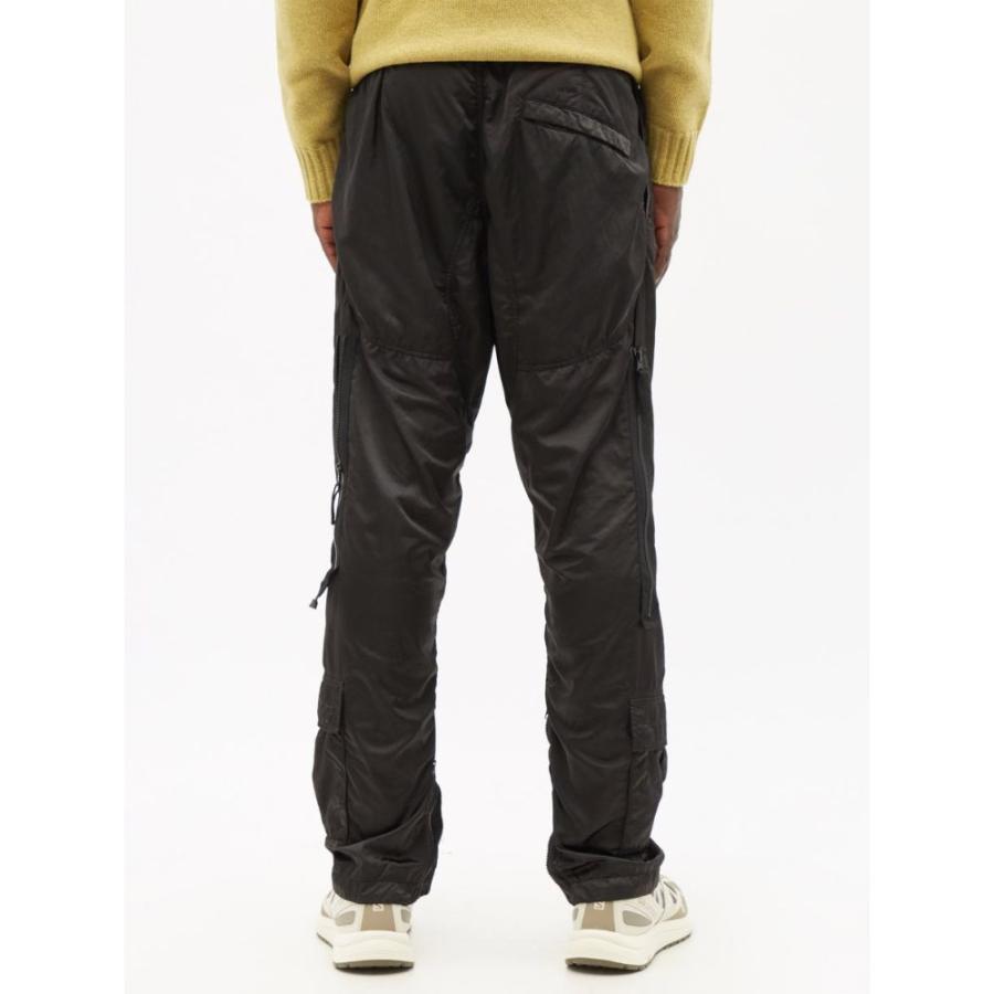 おまけ付 Stone Island Black Trousers Cargo Shell Logo Patch ボトムス パンツ カーゴパンツ メンズ Island Stone ストーンアイランド メンズ カーゴパンツ ストーンアイランド ボトムス パンツ