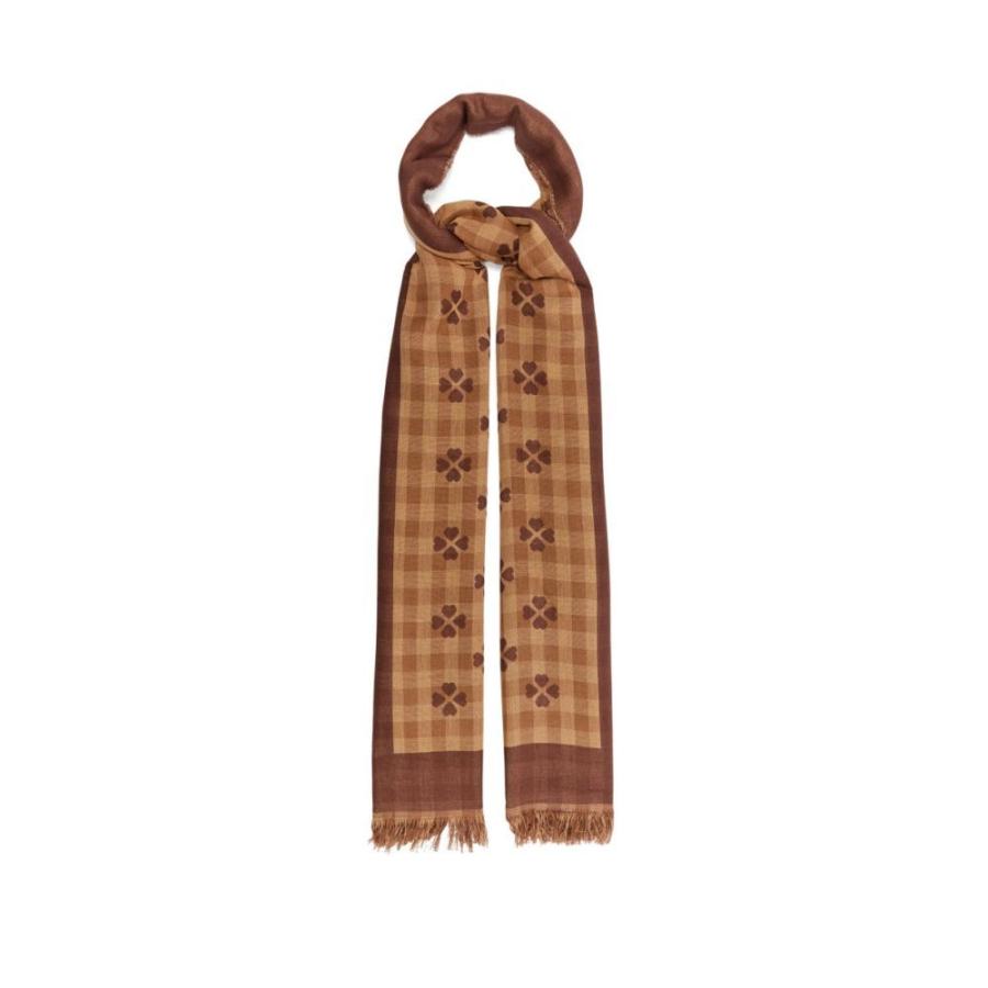 予約販売 本 Gg マフラー スカーフ ストール メンズ Gucci グッチ メンズ マフラー スカーフ ストール グッチ Gucci And Camel Scarf Cotton Heart Jacquard 財布 帽子 ファッション小物