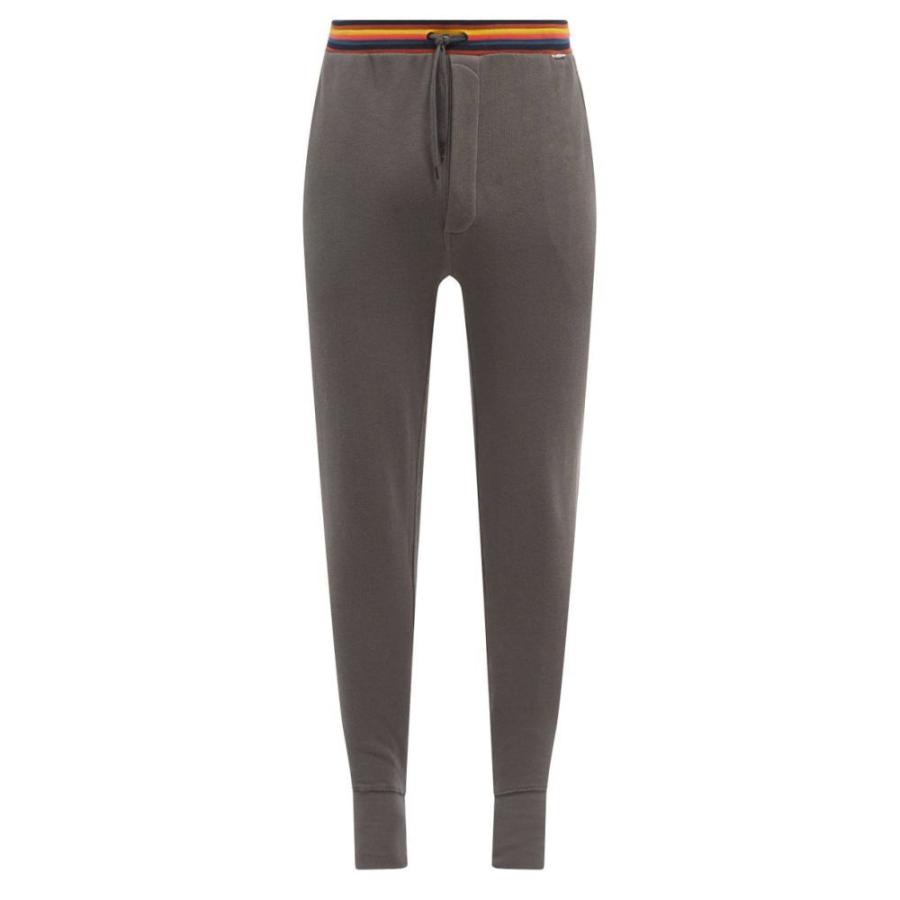 21超人気 パジャマ ボトムのみ ポールスミス Smith Paul メンズ Grey Trousers Pyjama Cotton Jersey Artist Stripe インナー 下着 パジャマ ボトムのみ メンズ Smith Paul ポールスミス 下着 靴下 部屋着 Zimupdates Co Zw