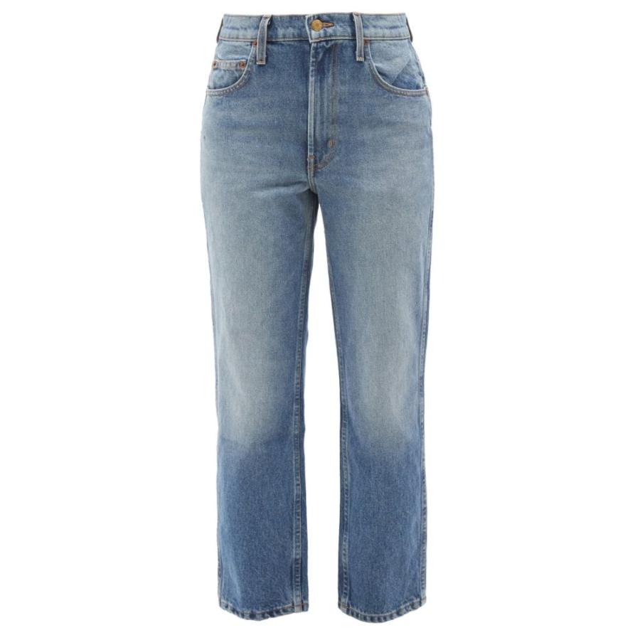 当店の記念日 ビーサイズ B Blue jeans cropped high-rise Louis ボトムス・パンツ クロップド ジーンズ・デニム レディース Sides ジーンズ、デニム