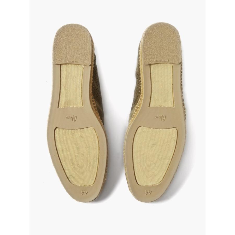 カスタニエール Castaner Espadrilles エスパドリーユ メンズ エスパドリーユ シューズ 靴 Joel Perforated Suede Green Espadrilles Fermart Jute フェルマート Hb Ffcfa4e6f8 2号店