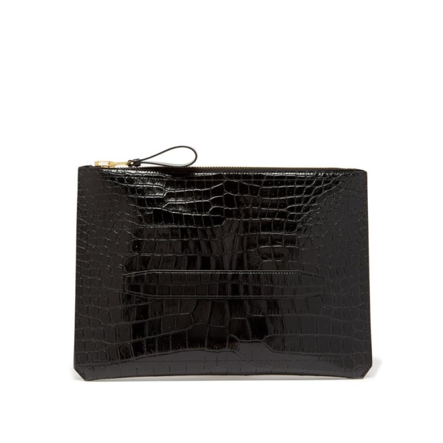 トム フォード Tom Ford Leather メンズ ポーチ Buckley Leather ポーチ Pouch メンズファッション Black Hb Ffe34dcc
