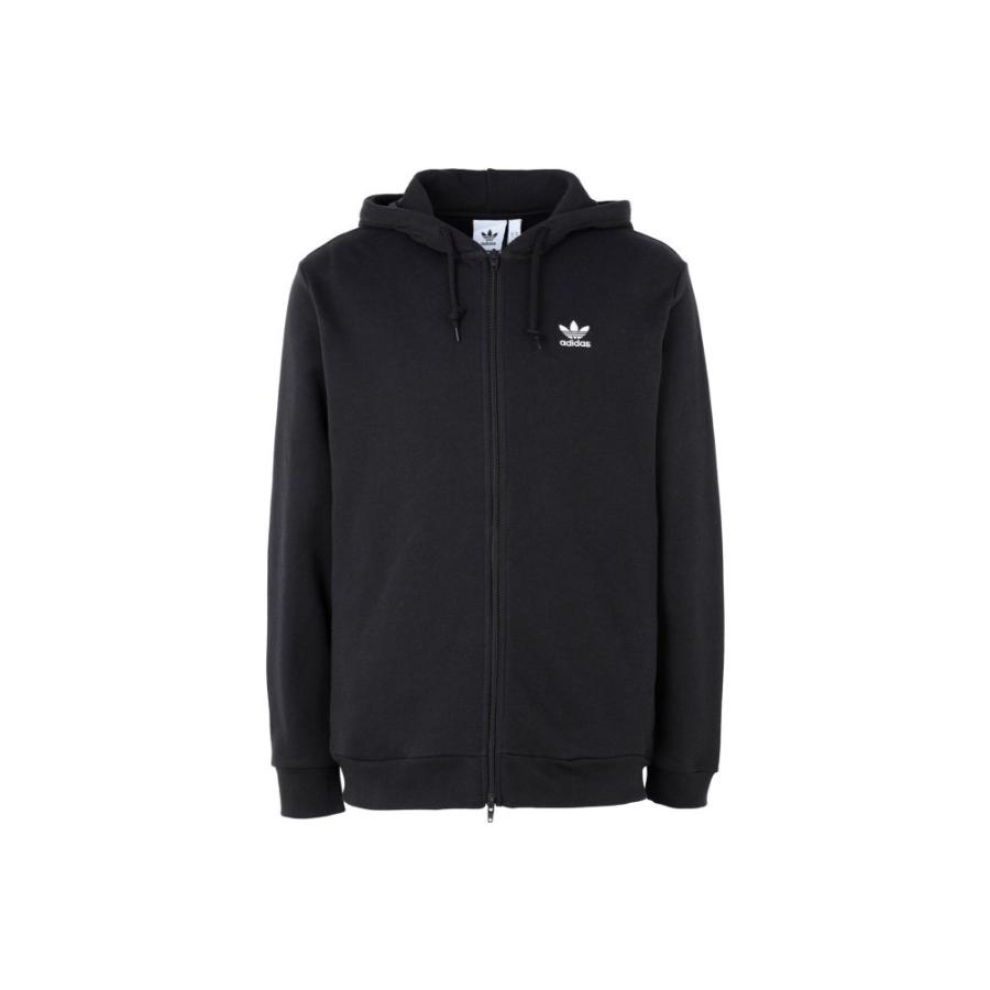 独創的 Adidas Originals Black Hoody Fz Trf トップス パーカー メンズ Originals Adidas アディダス トップス メンズ パーカー アディダス トップス