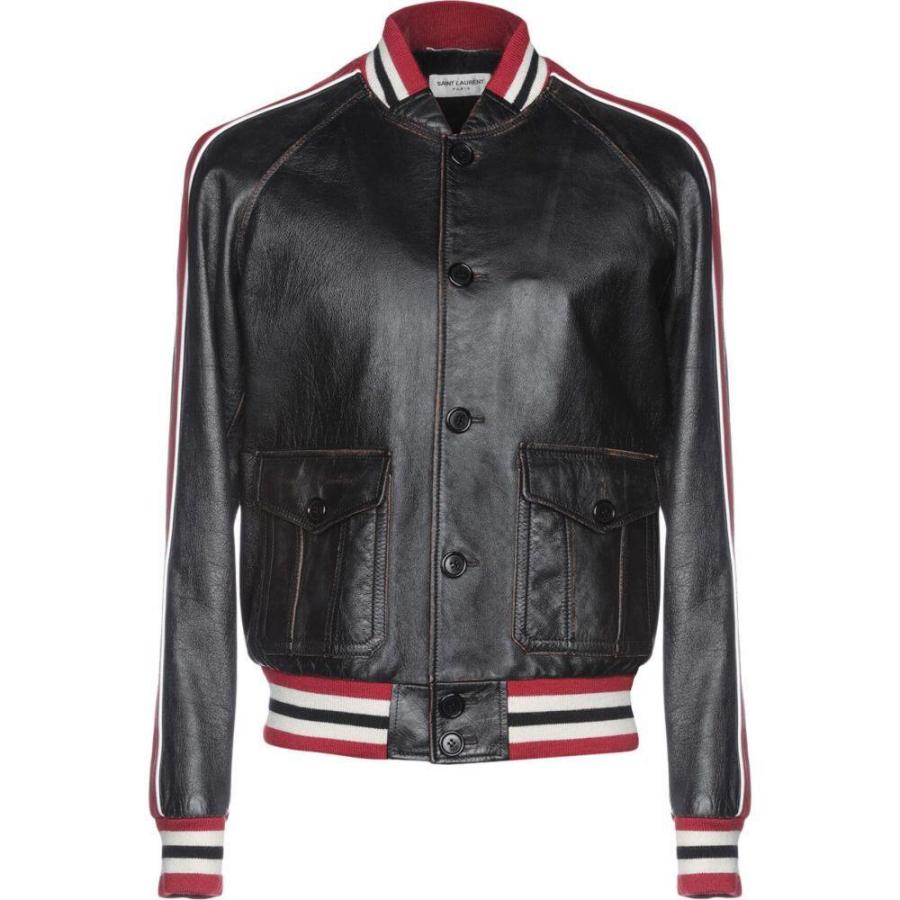 全品送料無料 イヴ サンローラン Saint Laurent メンズ ブルゾン アウター Bomber Black 偉大な Zoetalentsolutions Com