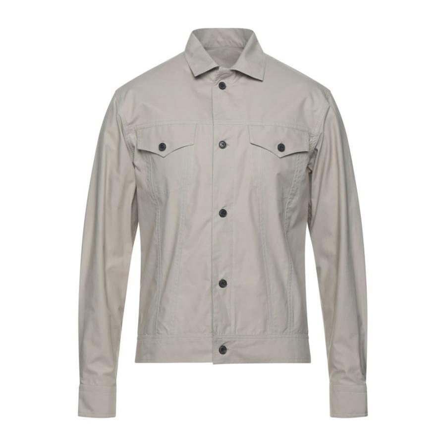 お得 メンズ Bagutta バグッタ シャツ Grey Light Shirt Color Solid トップス 長袖 サイズ M Raffles Mn