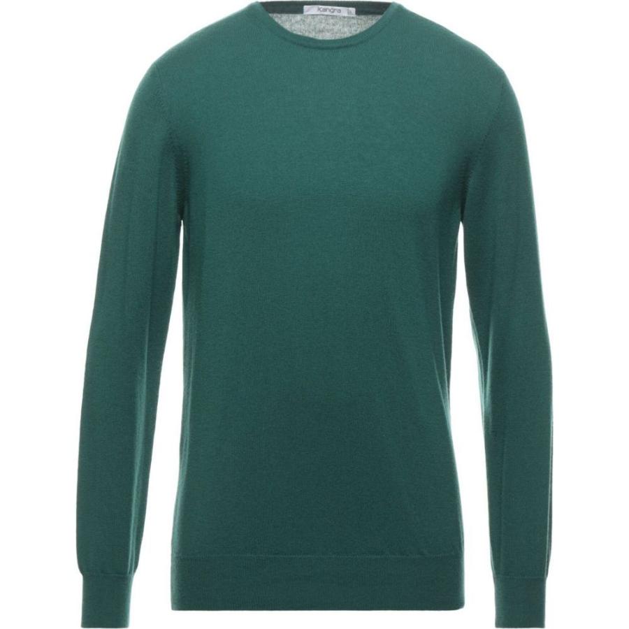 サイズ交換ｏｋ メンズ Cashmere Kangra カシミア カングラ メンズ ニット セーター カシミア カングラ Cashmere Kangra ニット セーター Green Sweater トップス トップス