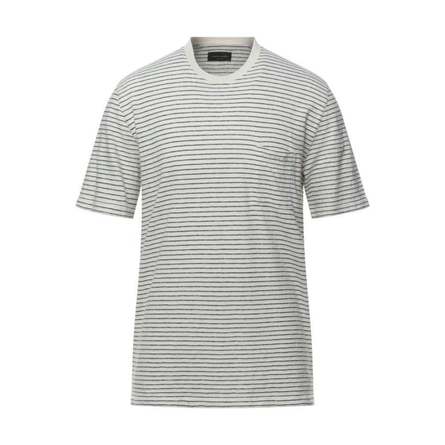 激安特価 ロベルトコリーナ Ivory T-Shirt トップス Tシャツ メンズ COLLINA ROBERTO 半袖
