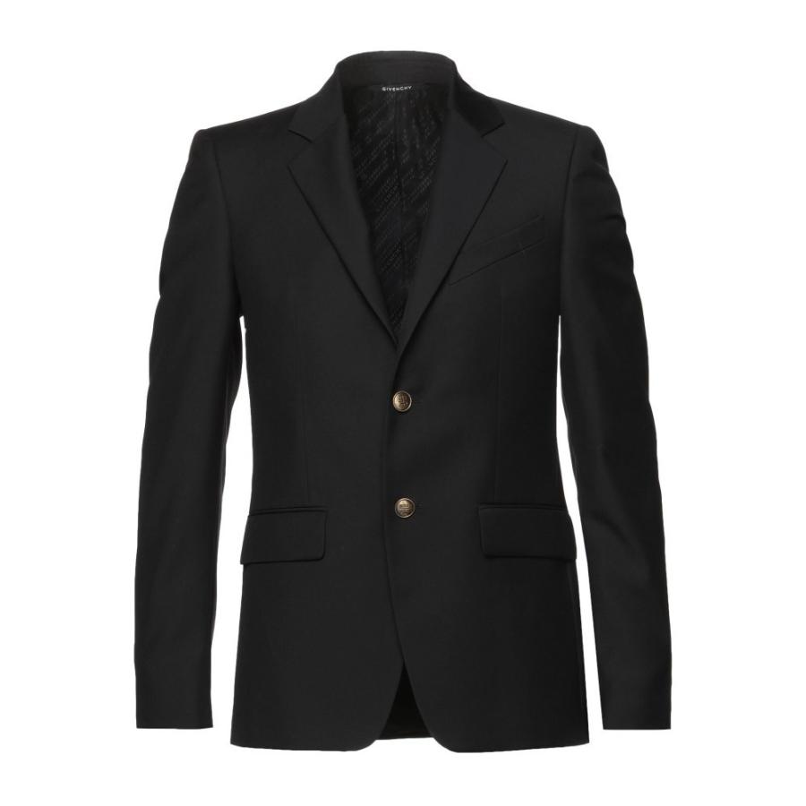 豪華 ジバンシー Givenchy メンズ スーツ ジャケット アウター Blazer Black 激安の Feltfetish Com