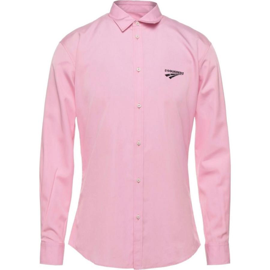 国内外の人気が集結 Dsquared2 Pink Shirt Color Solid トップス シャツ メンズ Dsquared2 ディースクエアード トップス メンズ シャツ ディースクエアード シャツ カジュアルシャツ Gvcomrec Com