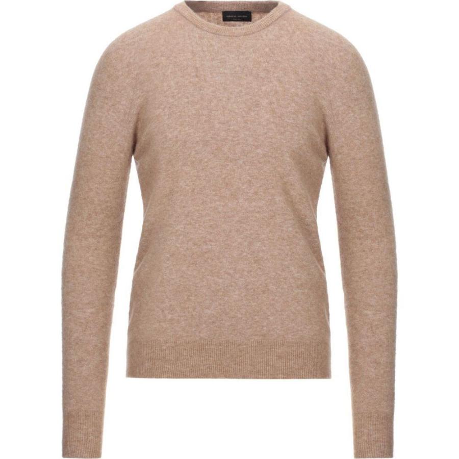 人気商品ランキング Roberto ロベルトコリーナ メンズ ニット セーター ロベルトコリーナ Collina Roberto Collina Camel Sweater トップス ニット セーター メンズ トップス