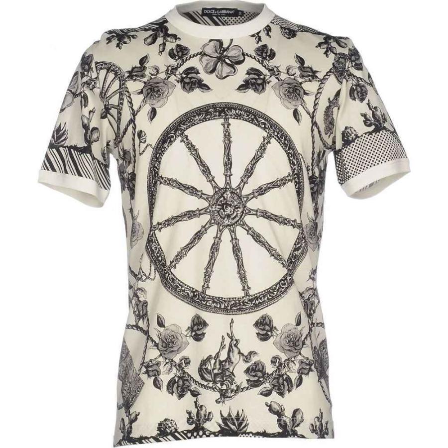楽天ランキング1位 ドルチェ ガッバーナ メンズ Tシャツ ドルチェ ガッバーナ Gabbana Dolce Dolce Grey Light T Shirt トップス Tシャツ メンズ Gabbana Tシャツ カットソー