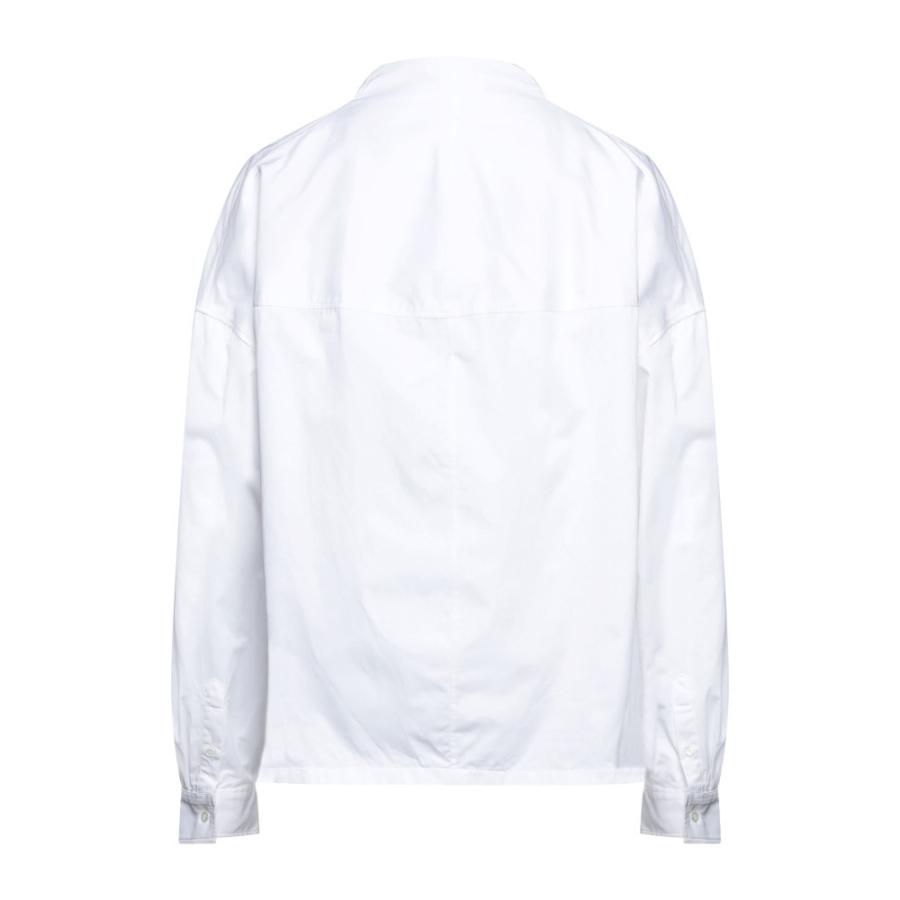 ワイプロジェクト Y/PROJECT メンズ シャツ トップス Solid Color Shirt White｜fermart2-store｜02